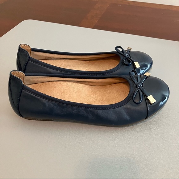 Vionic Spark Minna Ballet Flats in Navy Blue Size 6 Shoes - Picture 5 of 10